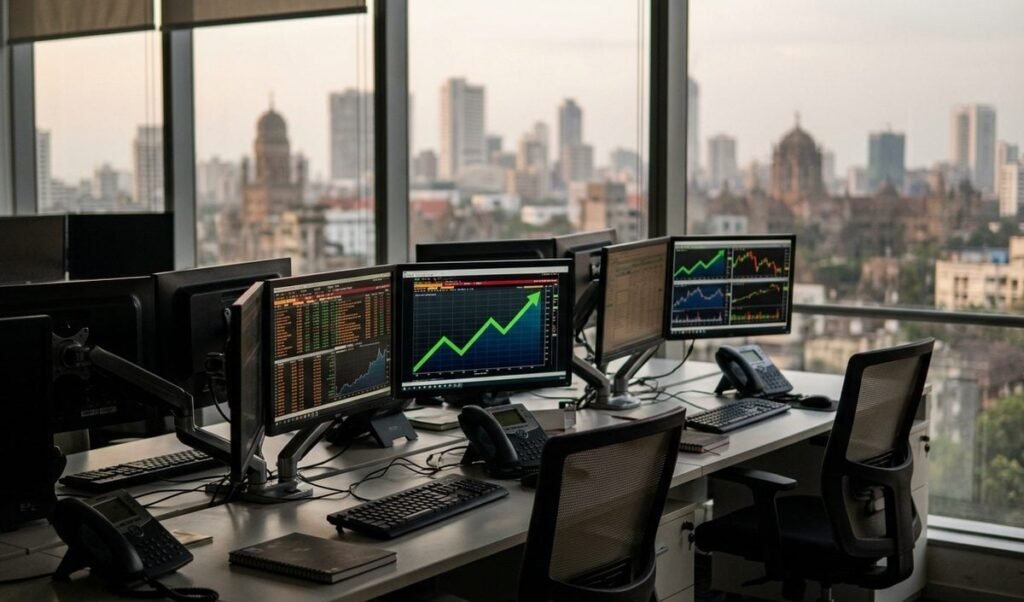 Sensex 414 अंक उछलकर 74,729 पर बंद, IT शेयरों में जोरदार बढ़त से Nifty भी चढ़ा Sensex 414 अंक उछलकर 74,729 पर बंद, IT शेयरों में जोरदार बढ़त से Nifty भी चढ़ा