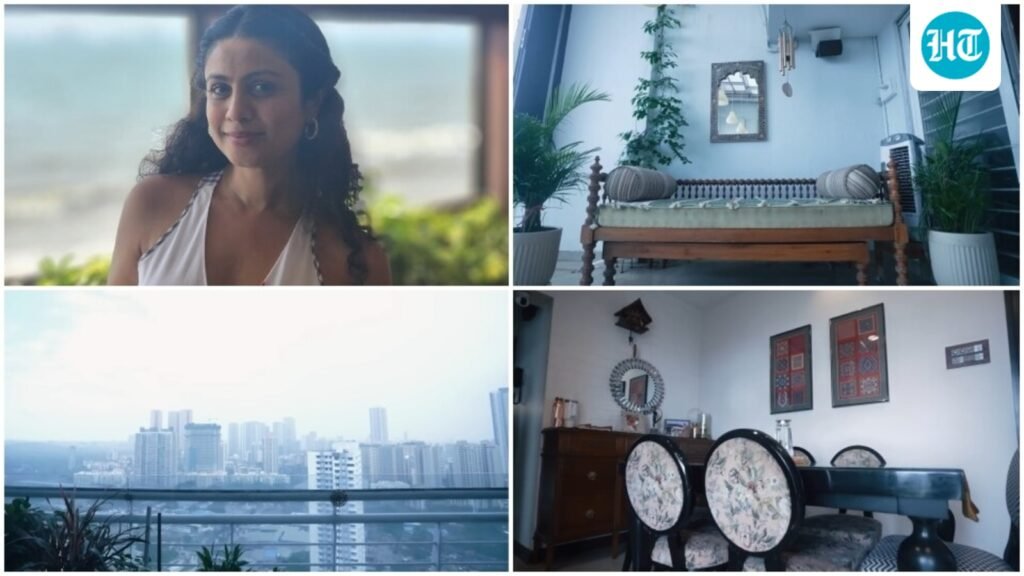 Step inside National Award-winning actor Manasi Parekh’s cosy Mumbai home featuring Gujarati decor, spacious balcony with Film City views