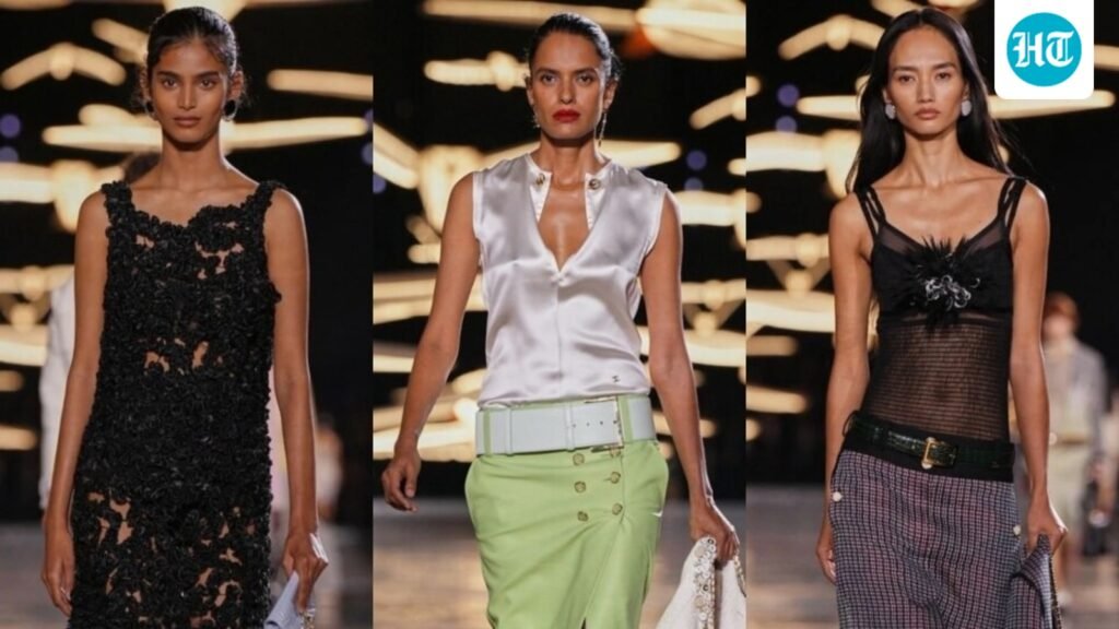 Supermodels Bhavitha Mandava, Lakshmi Menon and Mona Bhujel represent India as they walk for Matthieu Blazy’s Chanel show in Paris Supermodels Bhavitha Mandava, Lakshmi Menon and Mona Bhujel represent India as they walk for Matthieu Blazy’s Chanel show in Paris