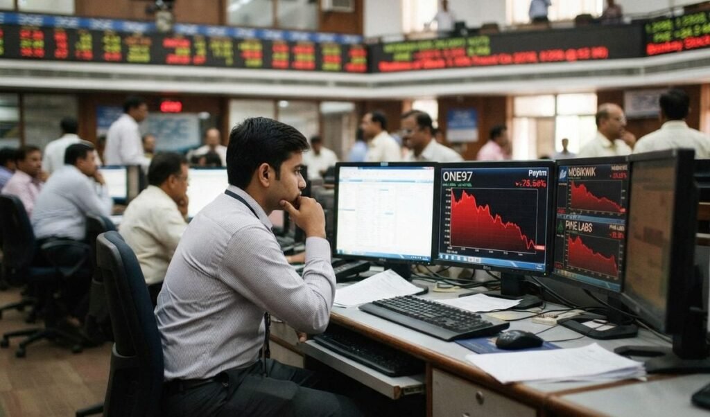 UPI पर MDR टालने के प्रस्ताव से Paytm और MobiKwik के शेयरों में आई भारी गिरावट