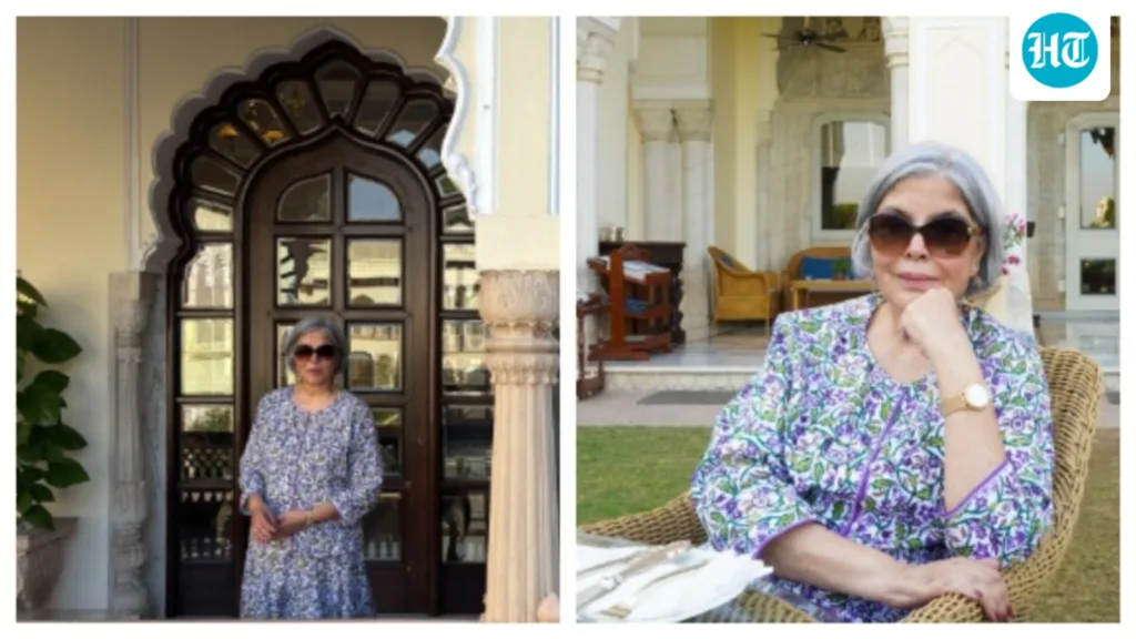 Zeenat Aman shares her Jaipur day out and why she no longer follows a travel checklist. See pics Zeenat Aman shares her Jaipur day out and why she no longer follows a travel checklist. See pics
