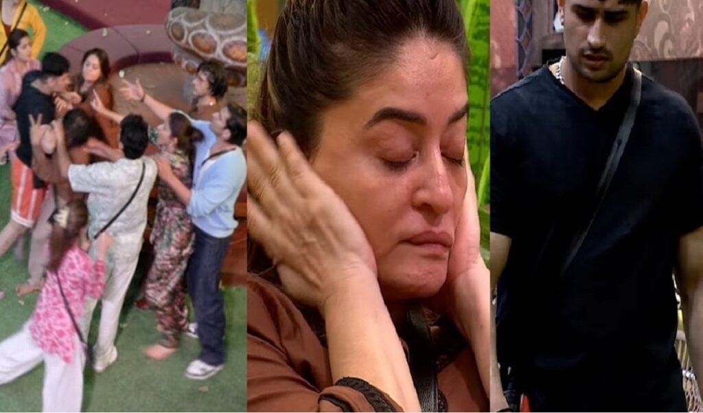 bigg boss 20 sees mahhi vij hit nakul dhull amid fight with gullu