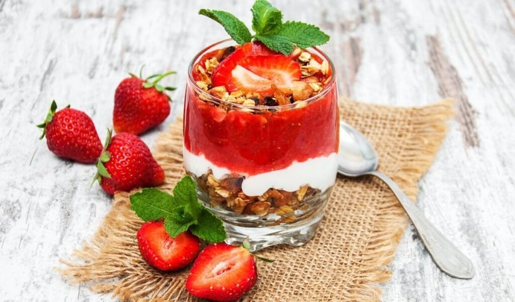 chef kunal kapur shares navratri special strawberry parfait recipe