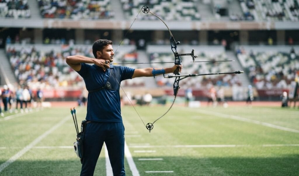 compound archer abhishek verma eyes 2028 los angeles olympics and commonwealth games