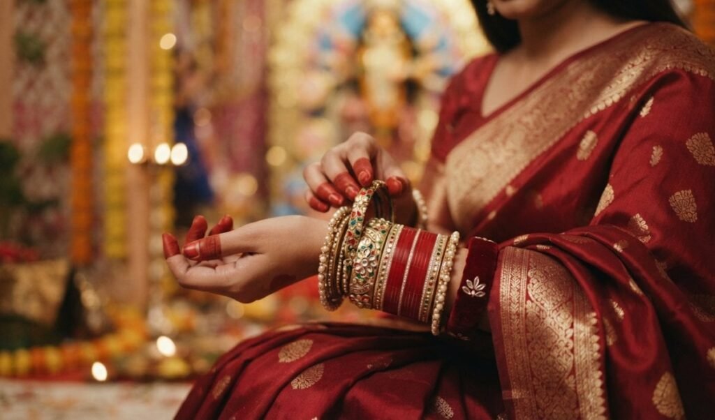 five trendy bangle set designs to pair with silk and banarasi sarees