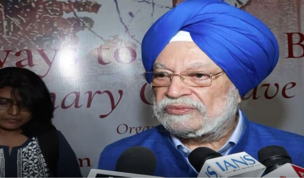 hardeep singh puri says india expanded crude oil sourcing to 41 countries