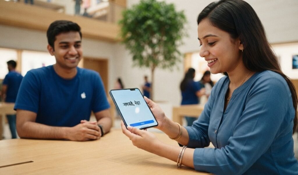 iphone duo boots up with personalized name greeting for customers iphone duo boots up with personalized name greeting for customers