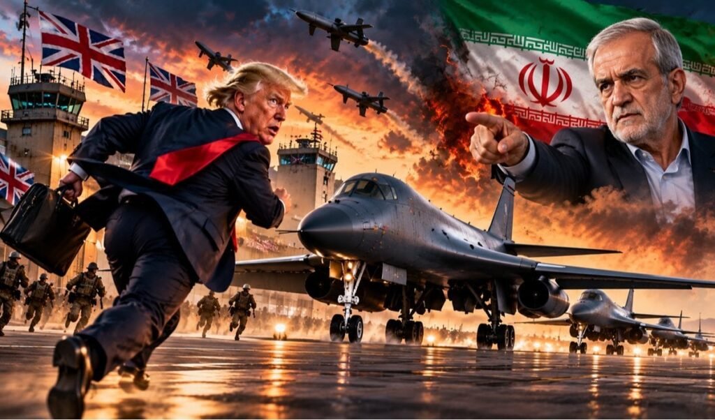 iran threat us b1 bombers raf fairford trump