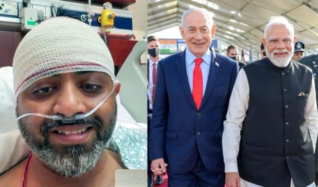 israeli pm benjamin netanyahu praises flydubai pilot smit machchhar as hero