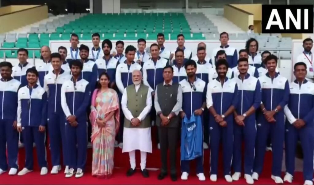 pm narendra modi felicitates indian athletes of asian games 2026