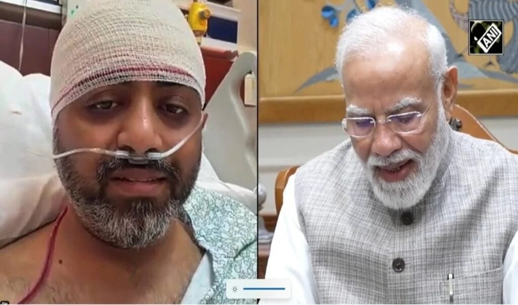 pm narendra modi praises injured flydubai pilot captain smit machhar for saving lives