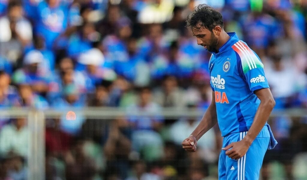 prasidh krishna ruled out of third odi as anshul kamboj joins india squad