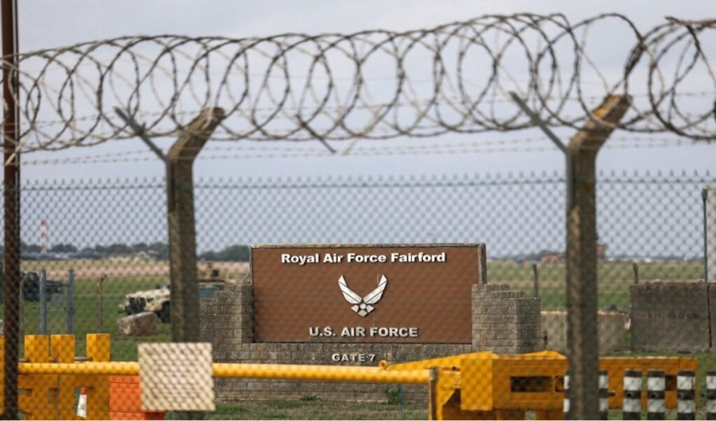 united states moves all long range bombers from uk back to home base