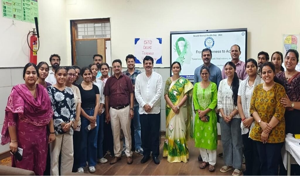 तनाव नहीं, संवाद चुनो: दिल्ली शिक्षक विश्वविद्यालय में मानसिक स्वास्थ्य पर विशेष संगोष्ठी