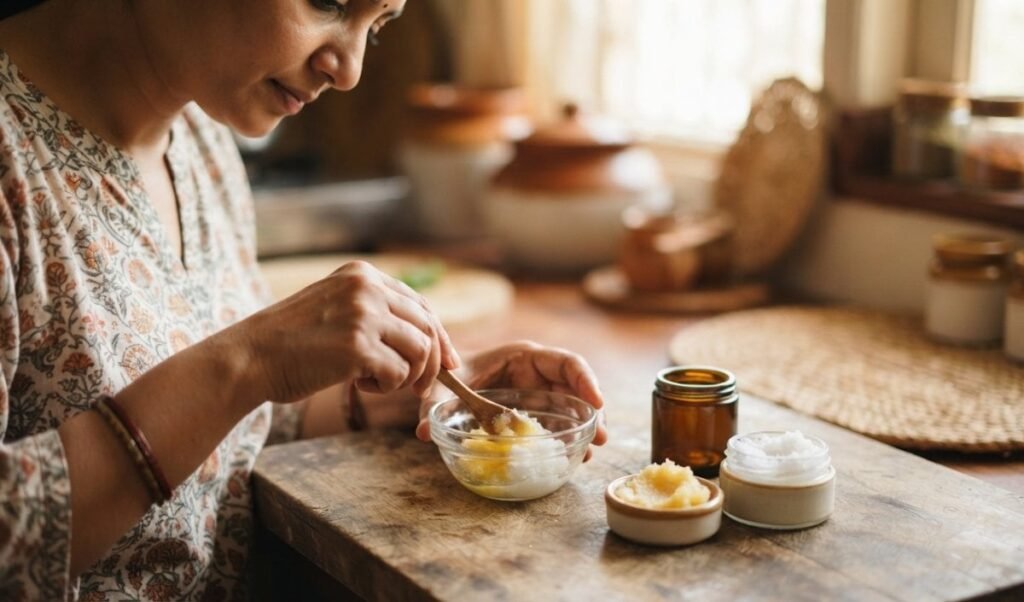 बदलते मौसम में फटे होंठों के लिए बनाएं Ghee Lip Balm, नारियल तेल मिलाकर ऐसे करें तैयार! बदलते मौसम में फटे होंठों के लिए बनाएं Ghee Lip Balm, नारियल तेल मिलाकर ऐसे करें तैयार!