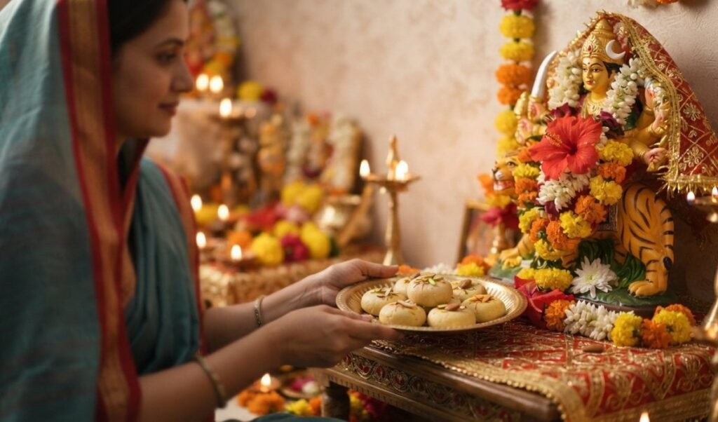 मां चंद्रघंटा को प्रिय है दूध की मिठाई, Navratri के तीसरे दिन ऐसे तैयार करें Malai Peda Bhog मां चंद्रघंटा को प्रिय है दूध की मिठाई, Navratri के तीसरे दिन ऐसे तैयार करें Malai Peda Bhog