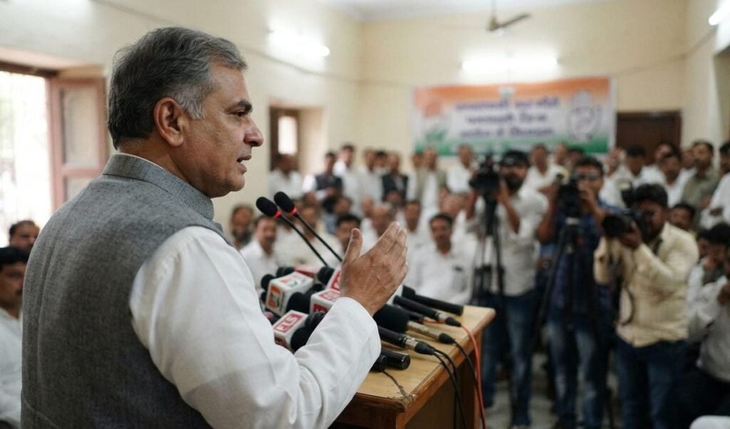 राजस्थान Panchayat Polls में BJP प्रशासन का दुरुपयोग दोहराएगी, Ashok Gehlot का दावा राजस्थान Panchayat Polls में BJP प्रशासन का दुरुपयोग दोहराएगी, Ashok Gehlot का दावा