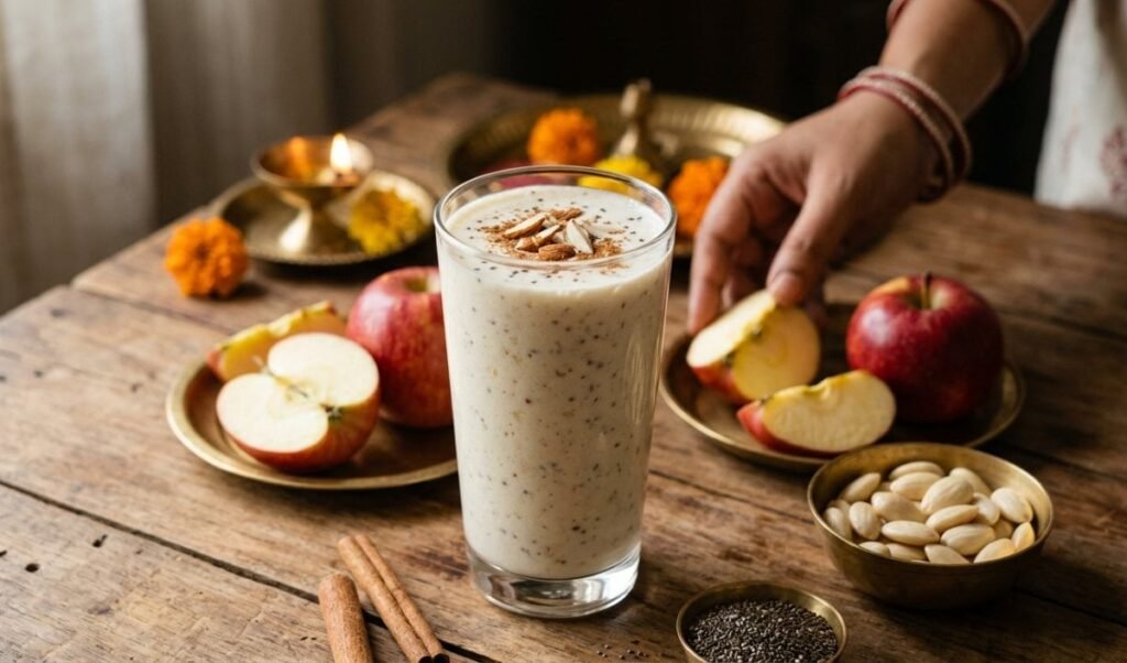 लस्सी छोड़ Navratri व्रत में पिएं Apple Almond Shake, दिनभर रहेंगे ऊर्जावन