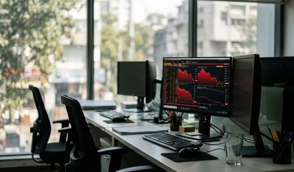 विदेशी निवेशकों ने Stock Market से निकाले 52100 करोड़ रुपये, Crude Oil और बॉण्ड यील्ड का असर विदेशी निवेशकों ने Stock Market से निकाले 52100 करोड़ रुपये, Crude Oil और बॉण्ड यील्ड का असर