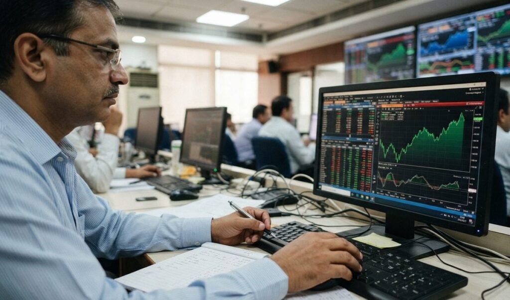 शुरुआती गिरावट के बाद संभले Sensex और Nifty, आईटी शेयरों में खरीदारी से बाजार को सहारा
